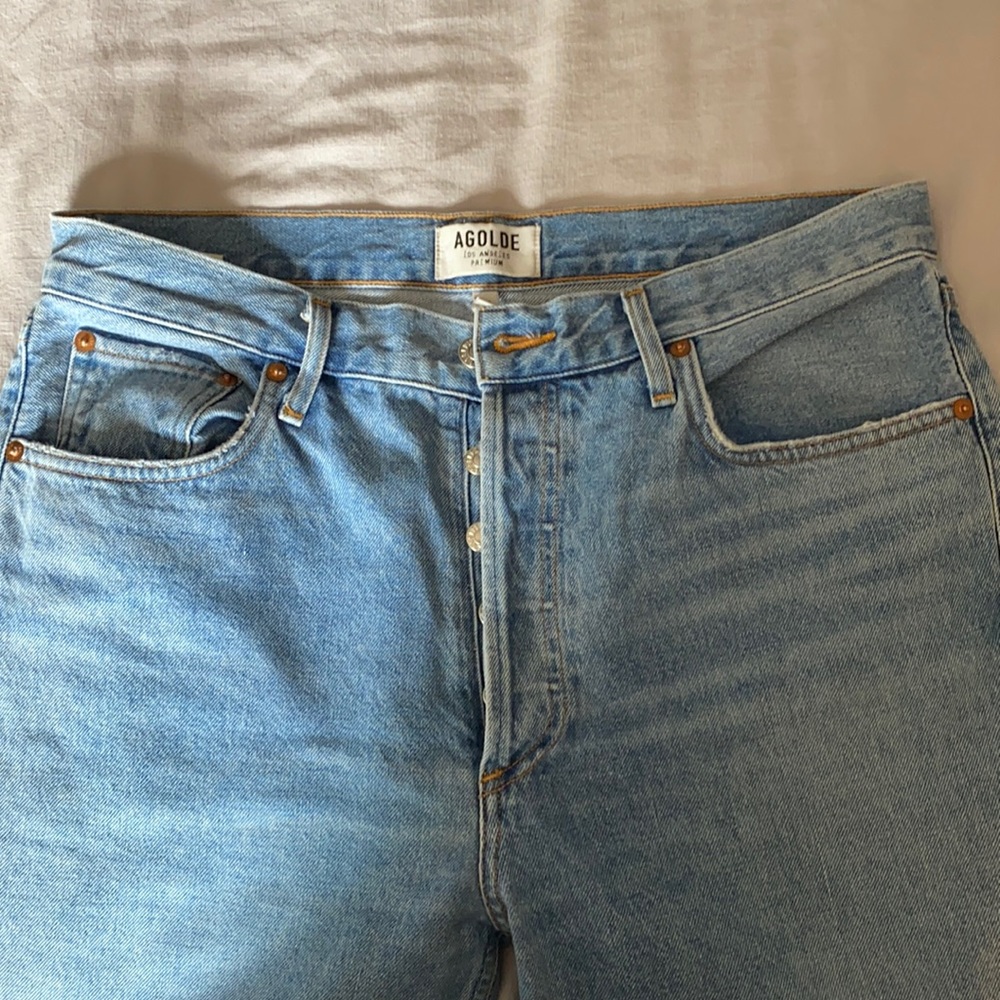 Agolde Jamie High Rise Jeans in "Brooklyn"